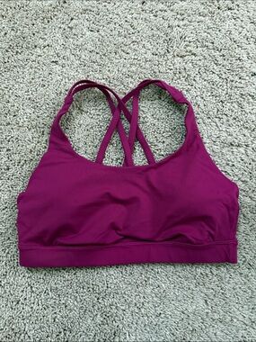 lululemon athletica Strappy Sports Bra - Plum